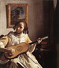 The Guitar Player by Johannes Vermeer